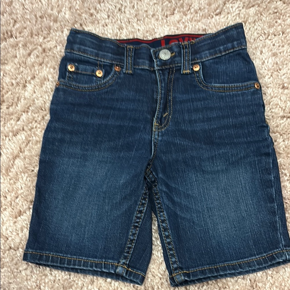 Boys Levi Denim Shorts